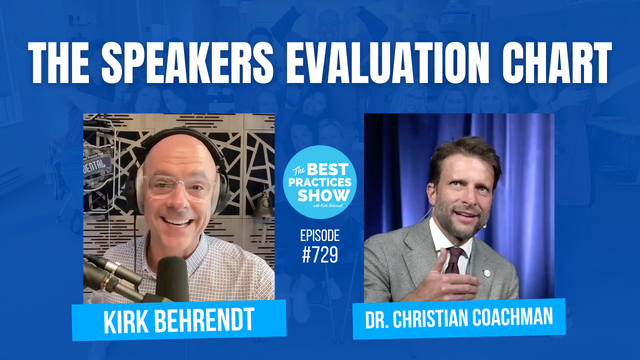 729 The Speakers Evaluation Chart Dr. Christian Coachman